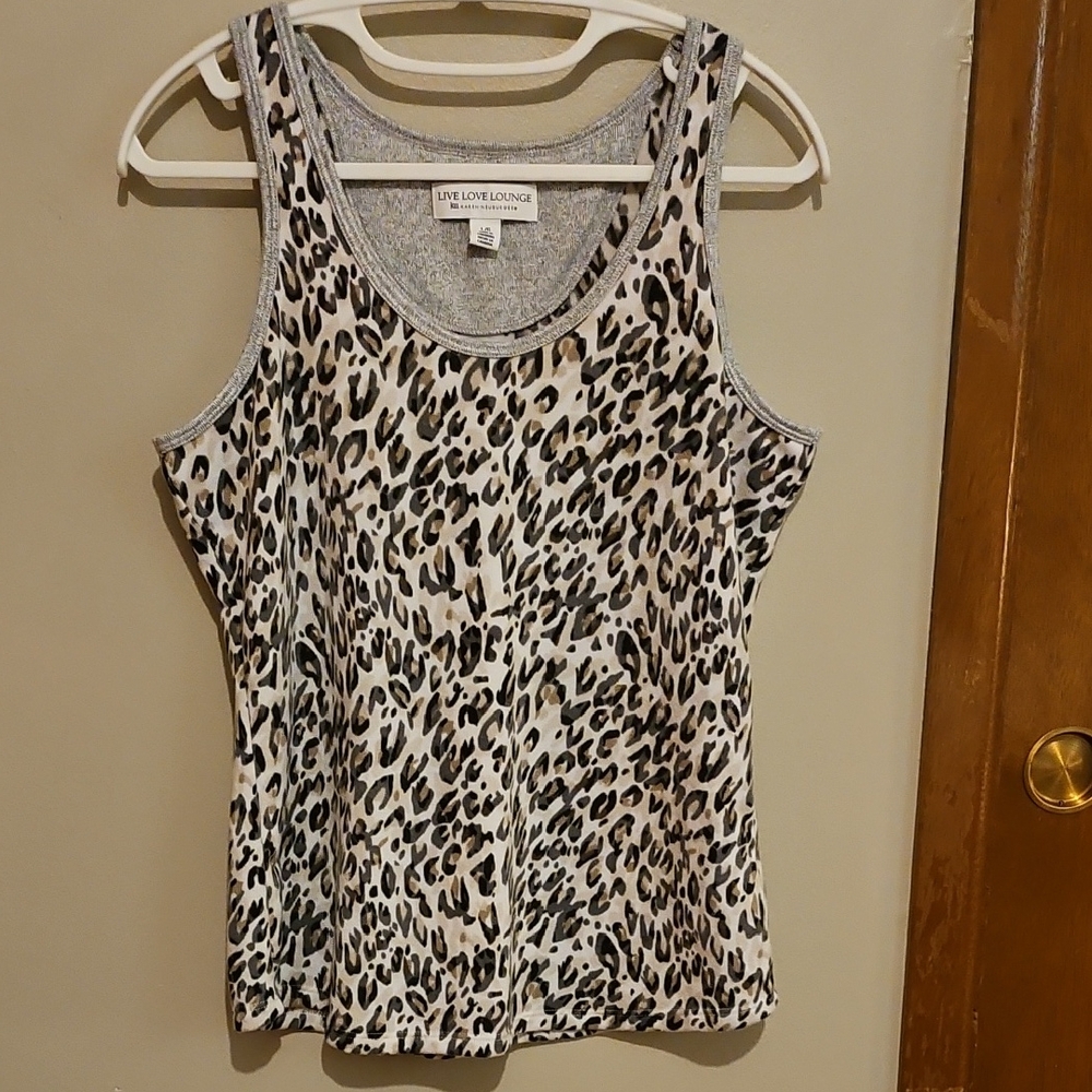 Live Love Lounge Tank Sleep Top